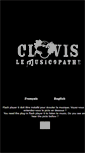 Mobile Screenshot of clovislemusicopathe.com